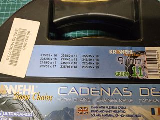 Cadenas de Nieve Krawehl 9mm