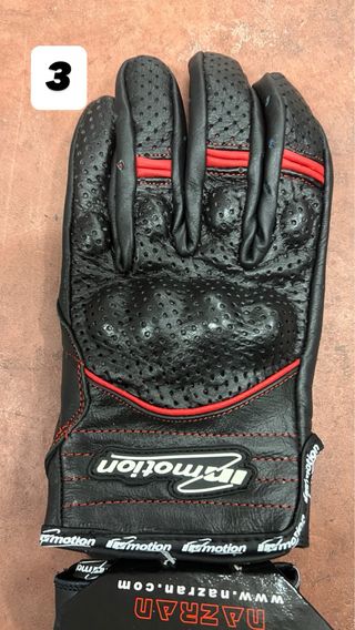Guantes de Moto iMotion Negros y Rojos