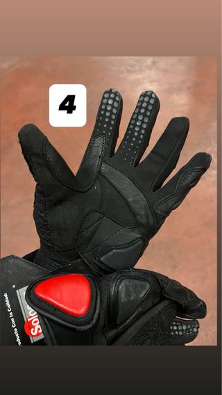 Guantes de Moto iMotion Negros y Rojos