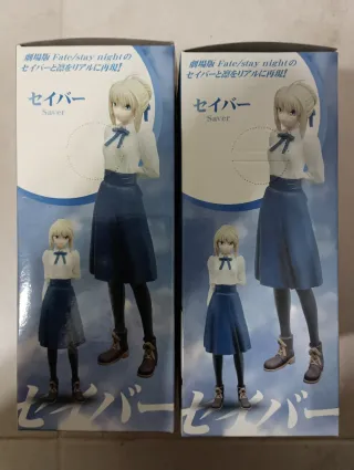 Conjunto di figure Saver & Rin Fate/stay night