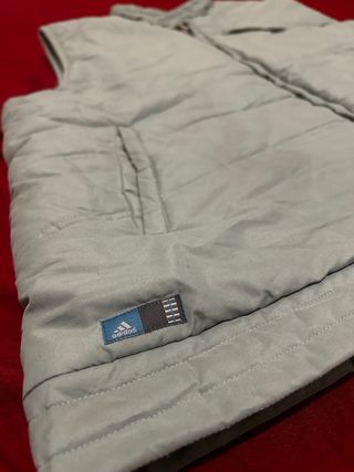 Chaleco adidas hombre vintage gris verdoso