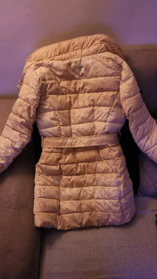 Chaqueta Desigual Beige con Estampado