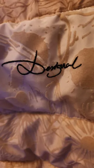 Chaqueta Desigual Beige con Estampado