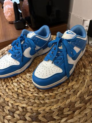 Nike Dunk Azules y Blancas Hombre