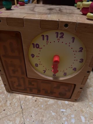 Cubo interactivo madera niños ,grande