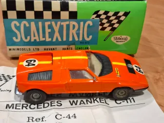 SCALEXTRIC MERCEDES C111 WANKEL en caja