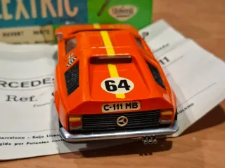 SCALEXTRIC MERCEDES C111 WANKEL en caja