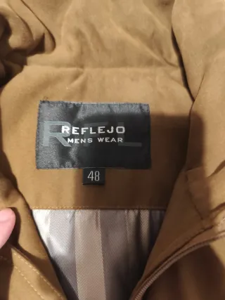 Cazadora de hombre talla L marrón