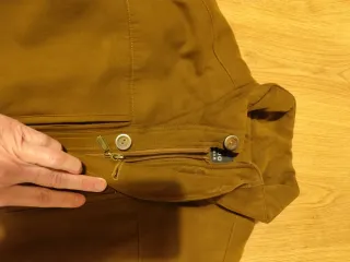 Cazadora de hombre talla L marrón