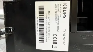 Cafetera Nespresso Krups Inissia Roja