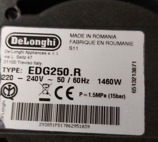 Caldera Cafetera DeLonghi Jovia EDG250.R