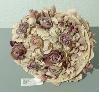 Tocado de señora para eventos