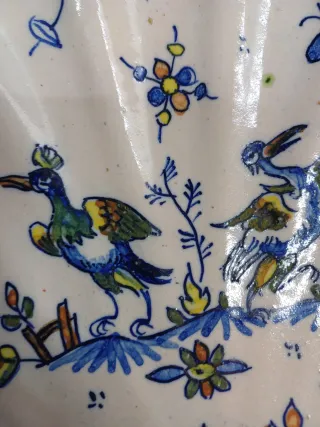 PLATO CERÁMICA ALCORA O SIMILAR