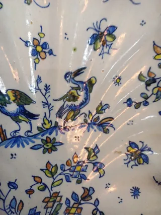 PLATO CERÁMICA ALCORA O SIMILAR