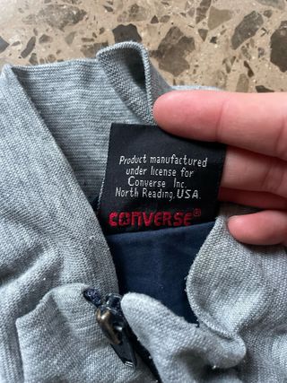 Chaqueta Converse Vintage 90s Azul/Gris