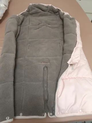 Funda para carrito de bebé rosa Red castle