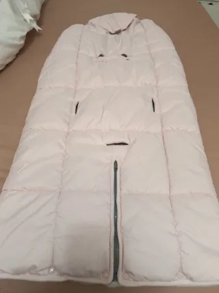 Funda para carrito de bebé rosa Red castle