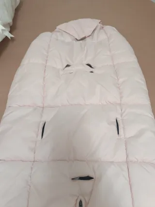 Funda para carrito de bebé rosa Red castle