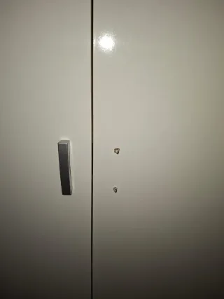 Se venden 2 Armario de 3 puertas blancos