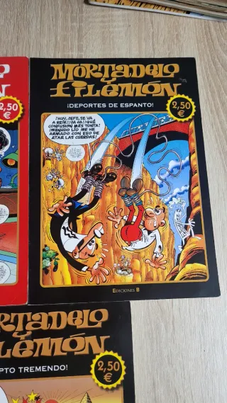 Lote 7 comics Mortadelo y Filemón