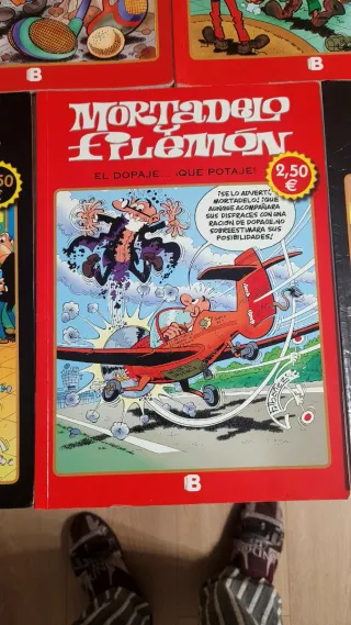 Lote 7 comics Mortadelo y Filemón