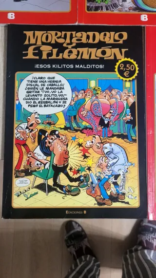 Lote 7 comics Mortadelo y Filemón
