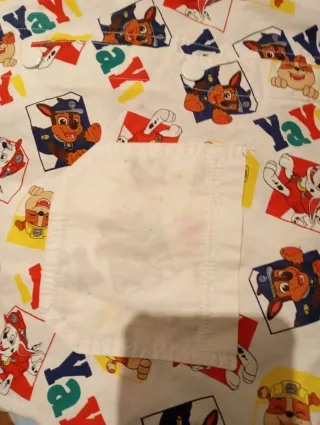 Bata escolar Patrulla Canina