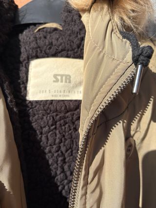 Parka Chaquetón Verde Talla S