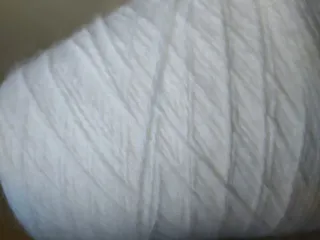 Bobina Lana Angora Blanca