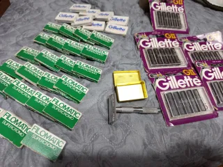 Colección maquinilla y cuchillas afeitar