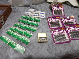 Colección maquinilla y cuchillas afeitar