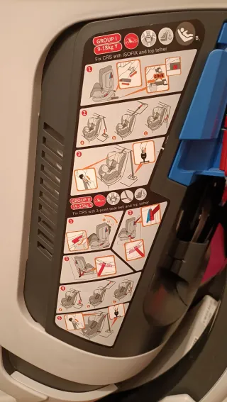 Silla de coche Chicco con Isofix, grupo 0,1 y 2