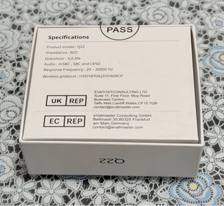 Auriculares inlambrico Deportivos Bluetooth 5.3