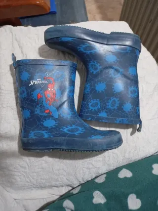 Botas de agua Spiderman niño