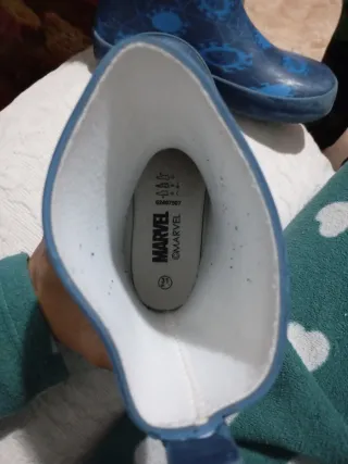 Botas de agua Spiderman niño