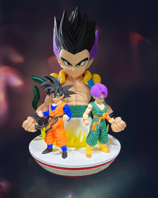 Diorama Gotenks Anime Figura