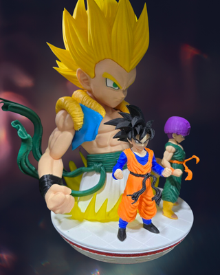 Diorama Gotenks Anime Figura