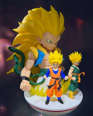 Diorama Gotenks Anime Figura