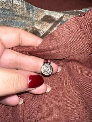 Pantaloni Meyer Uomo Rossi Vintage