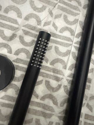 Conjunto Ducha Empotrada Rovira Negro Mate Termost