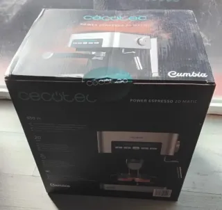 Cafetera Cecotec Espresso 20 Matías. Leer anuncio.