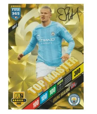 Cromo Panini FIFA 365 Erling Haaland Top Master