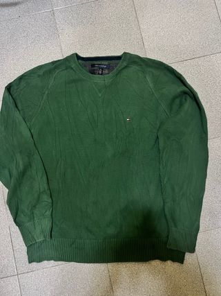 Maglione Tommy Hilfiger Verde Uomo