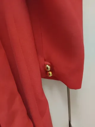 Vestido vintage fucsia talla 44