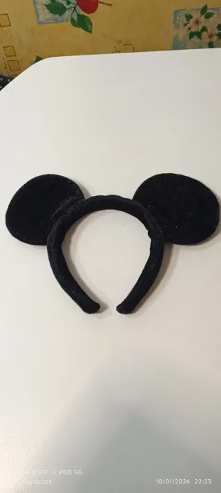 Disfraz rata: diadema, pajarita y cola