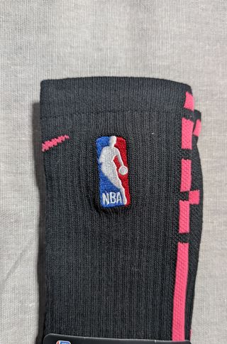 Calcetines Nike Elite Crew Negro/Rosa Talla L