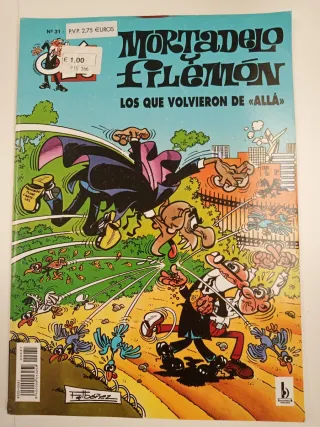 Cómics de Mortadelo y Filemón olé