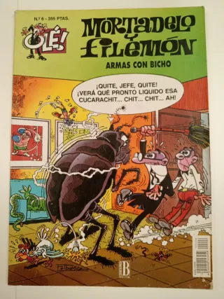 Cómics de Mortadelo y Filemón olé