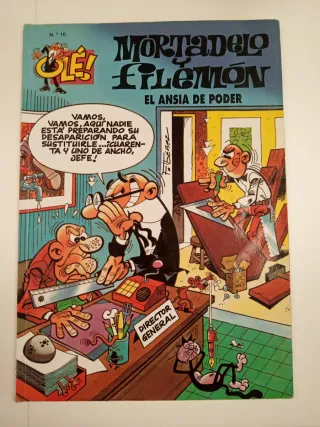 Cómics de Mortadelo y Filemón olé