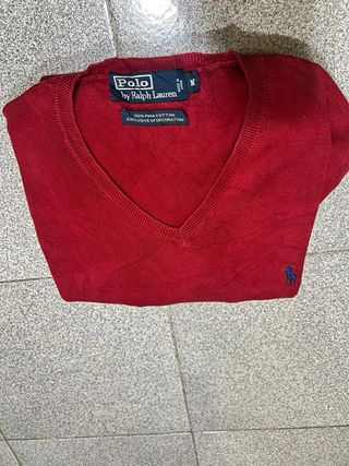 Maglione Polo Ralph Lauren Rosso Taglia M